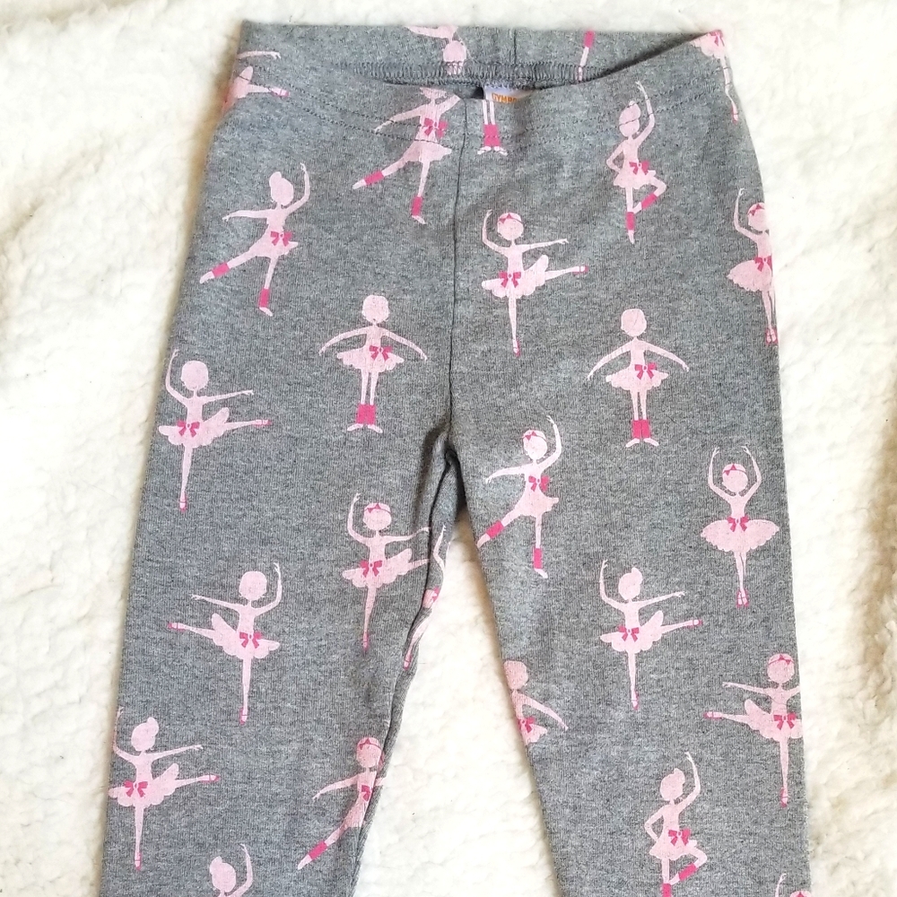 Gymboree Girls Ballet Leggings NWT Rare Size 3